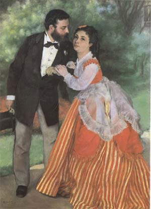 The Painter Sisley and his Wife (mk09)